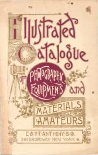 Illustrated catalogue of photographic equipments and materials, for amateurs